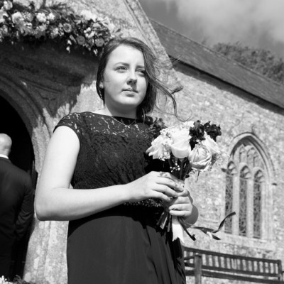 Bridgerule Church, The Falcon Hotel, Bude, Cornwall. September