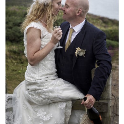 Trevigue Clifftop Venue, Crackington Haven, North Cornwall. July.