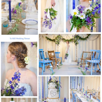 Ta Mill Wedding Venue, Cornwall. Stargazey Wedding hire & Stylist, Donna Jane Cakes, Pippa's Vintage Hire, Richard Cowell Bespoke Jeweller, Hair, By Craig Chapman Hair Design, Floral Creations St. Austell. Stationery, Paper Princess. April.