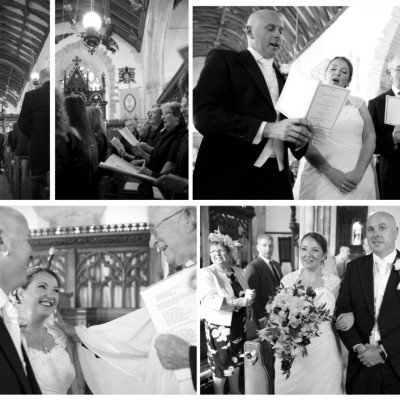 Bridgerule Church, Cornwall. September.