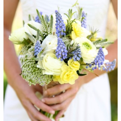 Ta Mill Wedding Venue, Launceston, Cornwall. Flowers by Flower Scene, Dress from Lowen Bridal.  April.